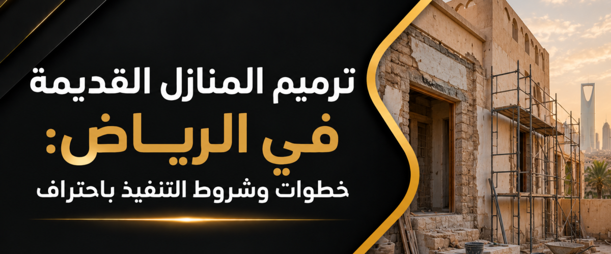 ترميم المنازل القديمة