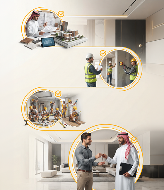 خطوات التسليم من عوالي البساتين