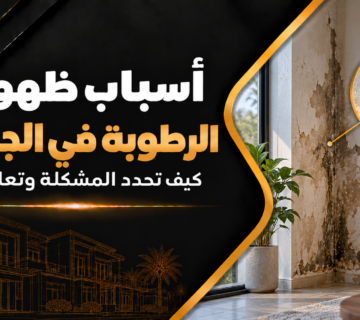 أسباب ظهور الرطوبة في الجدران