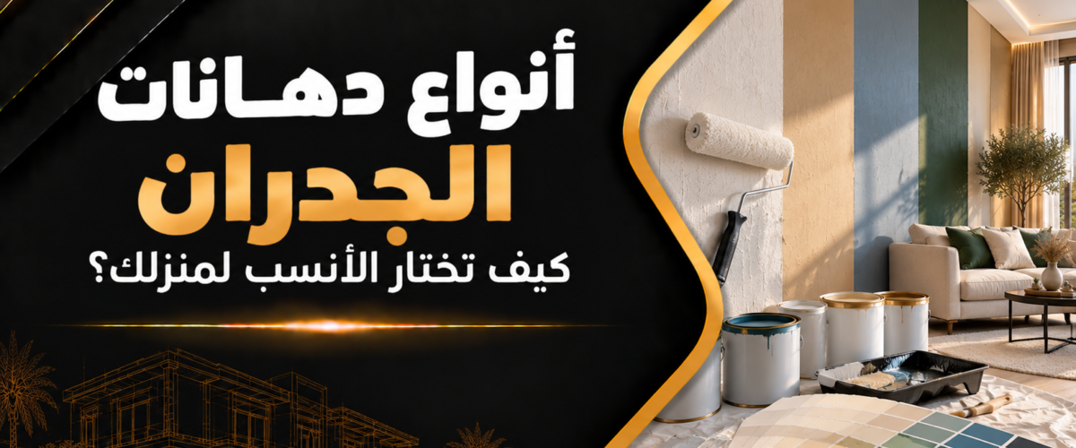 أنواع دهانات الجدران