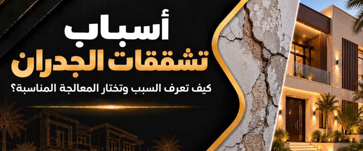 اسباب تشققات الجدران