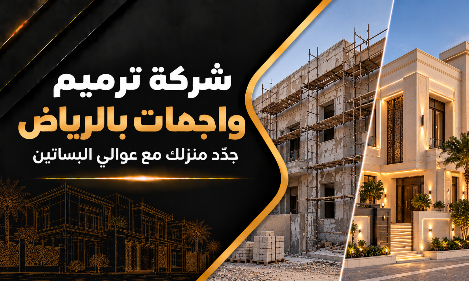 شركة ترميم واجهات بالرياض